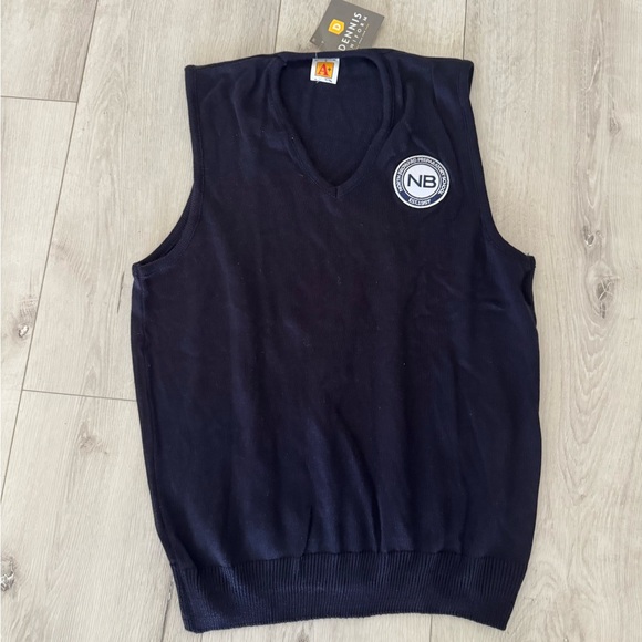 North Broward Preparatory School Navy Sweater Vest - Picture 1 of 7